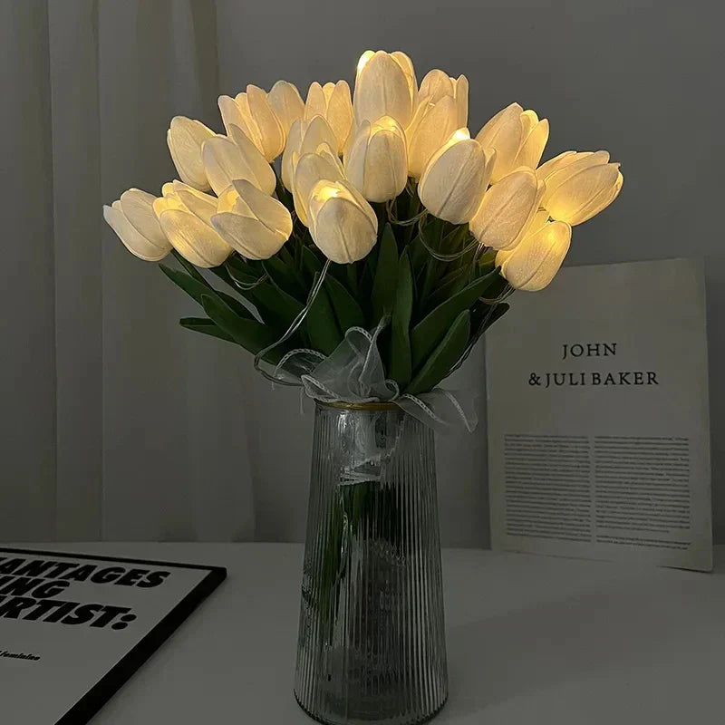 Portable LED Tulip Night Light Lamp