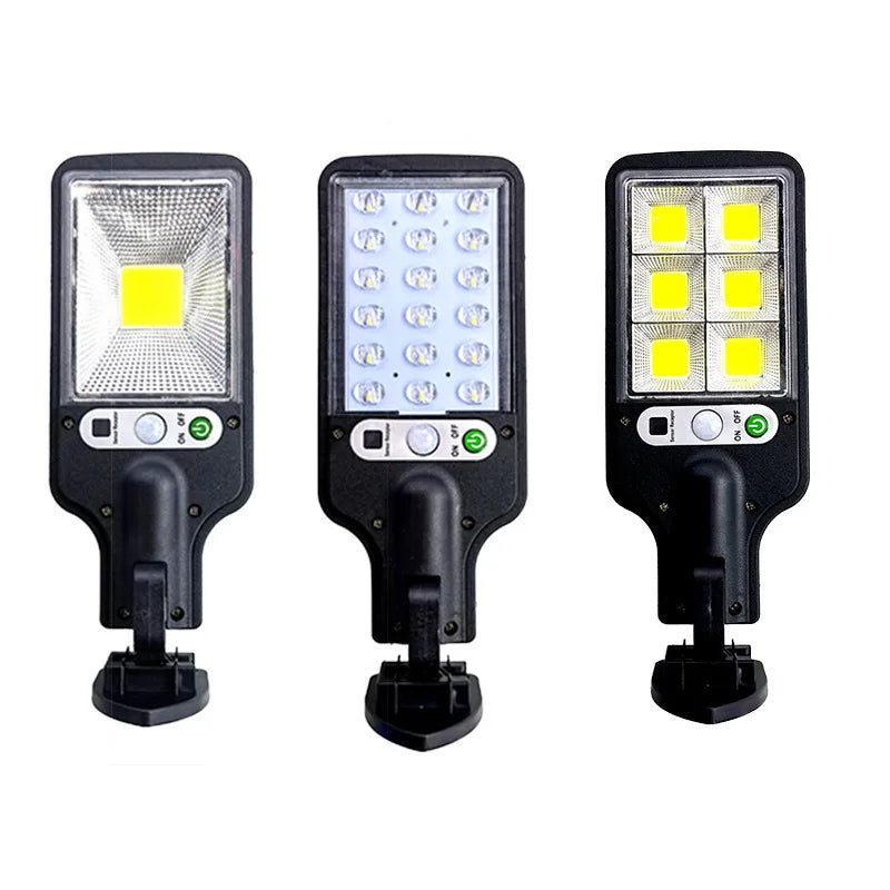 Solar LED Motion Sensor Wall Light for Outdoor Garden and Street Use