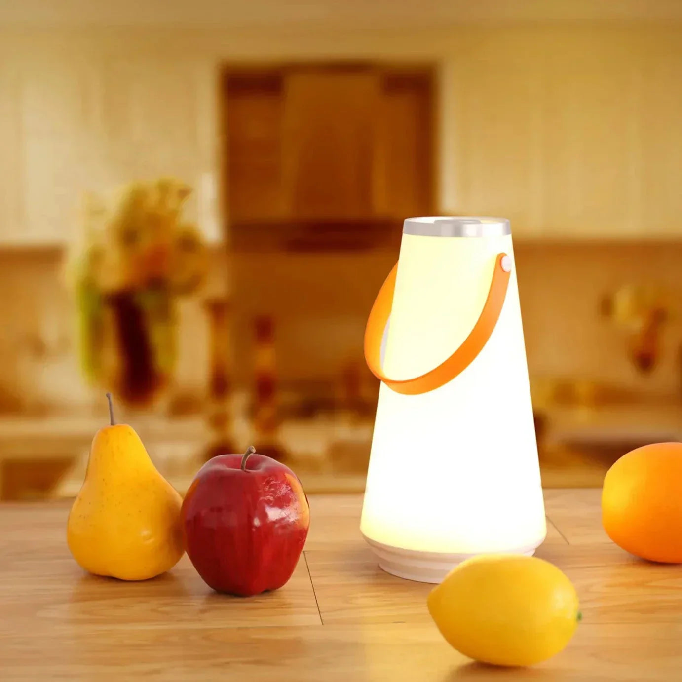 Industrial Touch Table Lamp with LED Light
