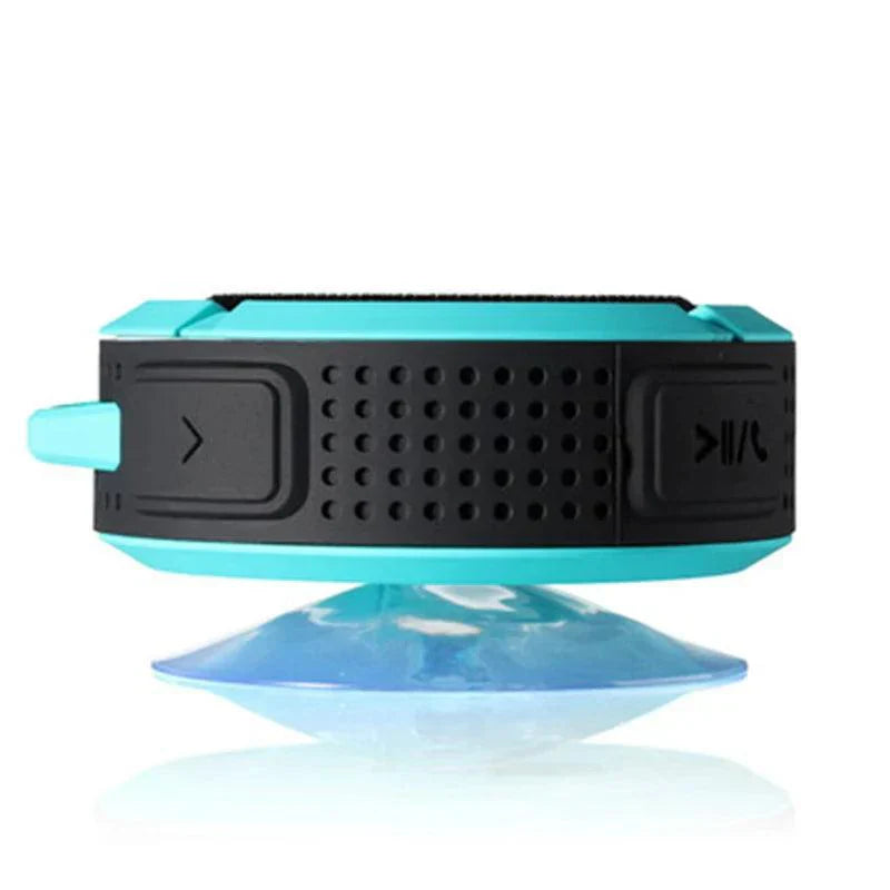 Portable Waterproof Bluetooth Speaker with Suction Cup for Travel and Shower