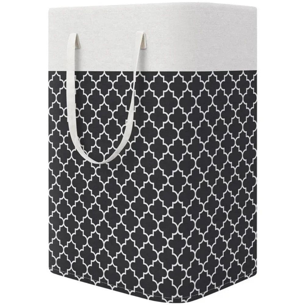 75L Waterproof Foldable Laundry Basket with Handles