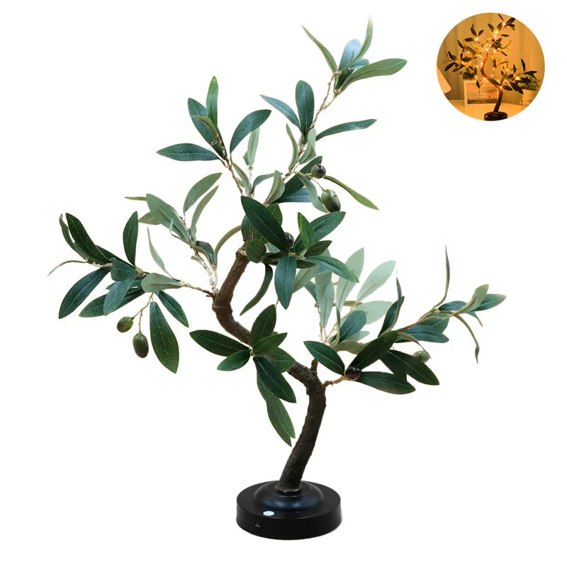 Tree Lamp with Removable Base and Soft Illumination
