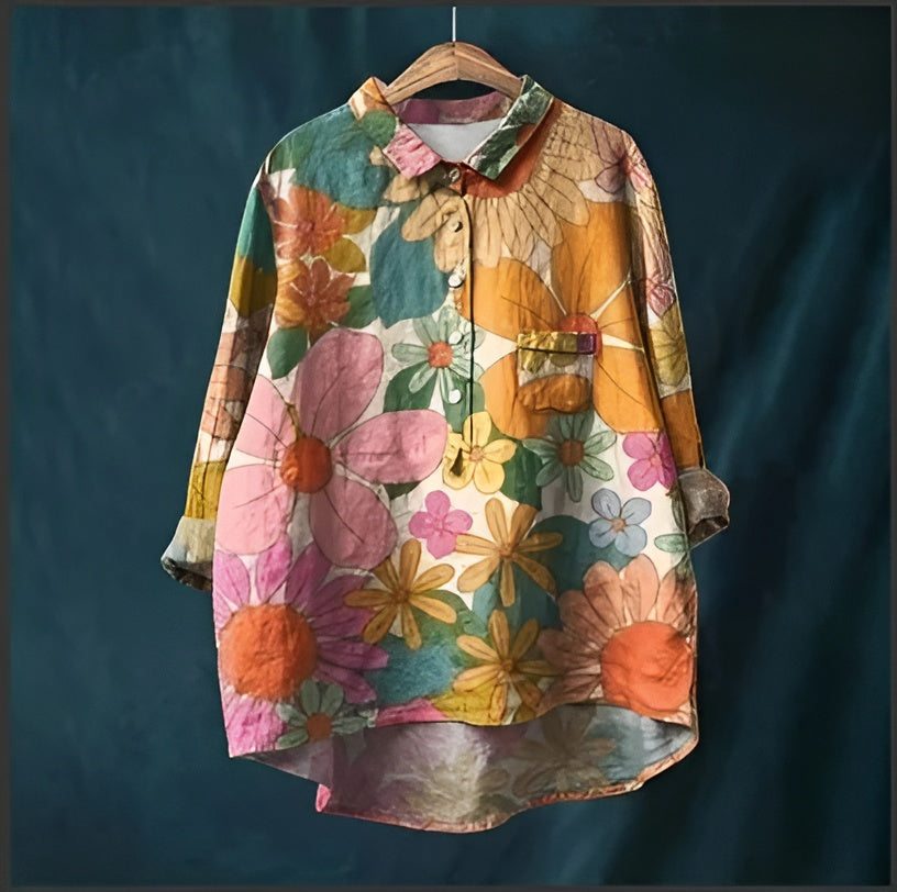 Peggy - Wild Bloom Blouse