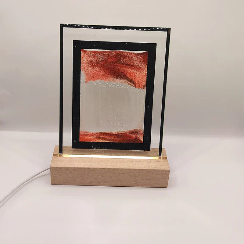 Sand Art LED Quicksand Table Lamp with Night Light