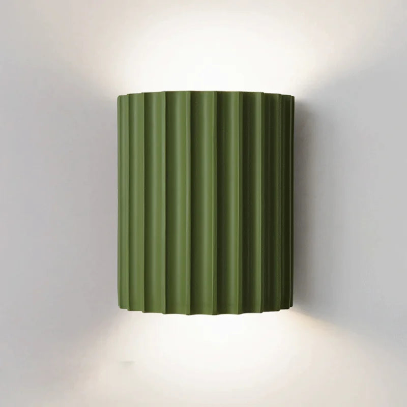 Resin Wall Lamp with LED Light for Cozy Atmosphere