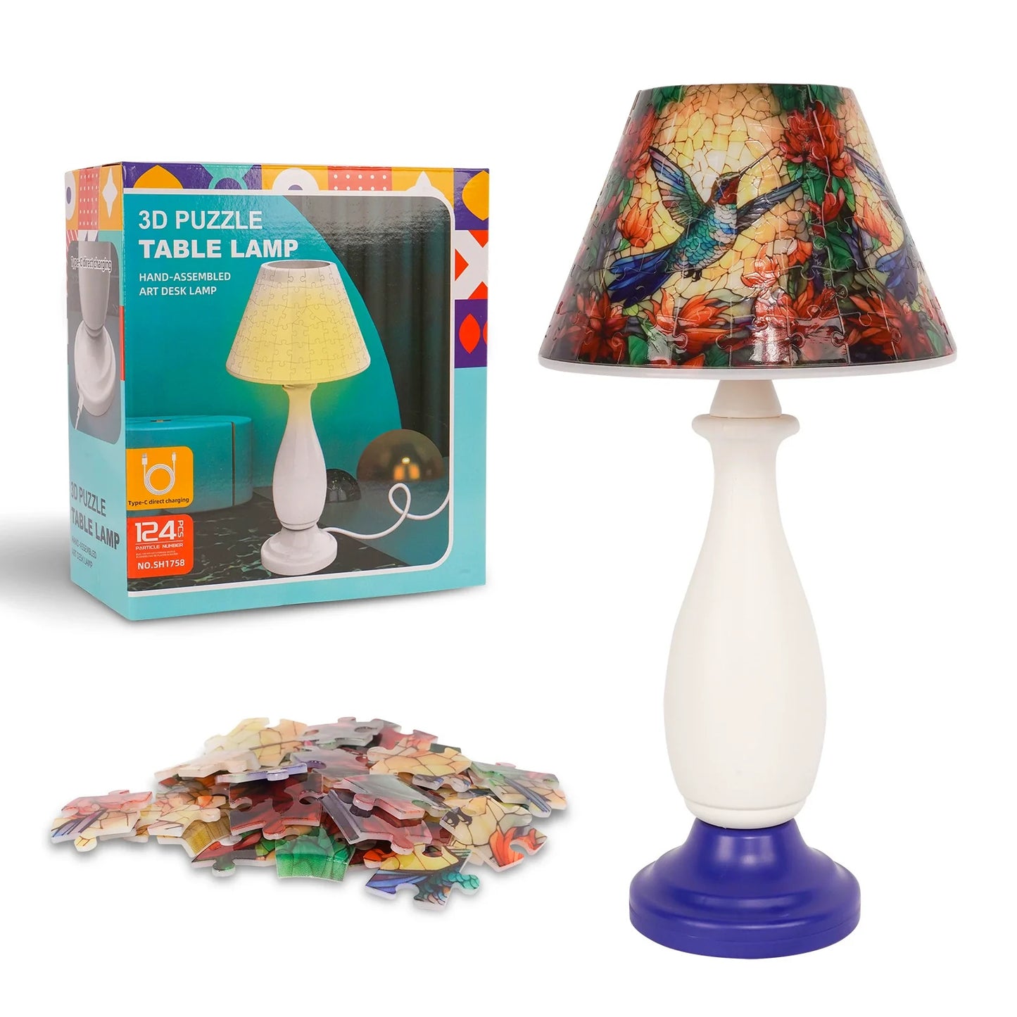 Nordic Minimalist Remote Dimmable Table Lamp