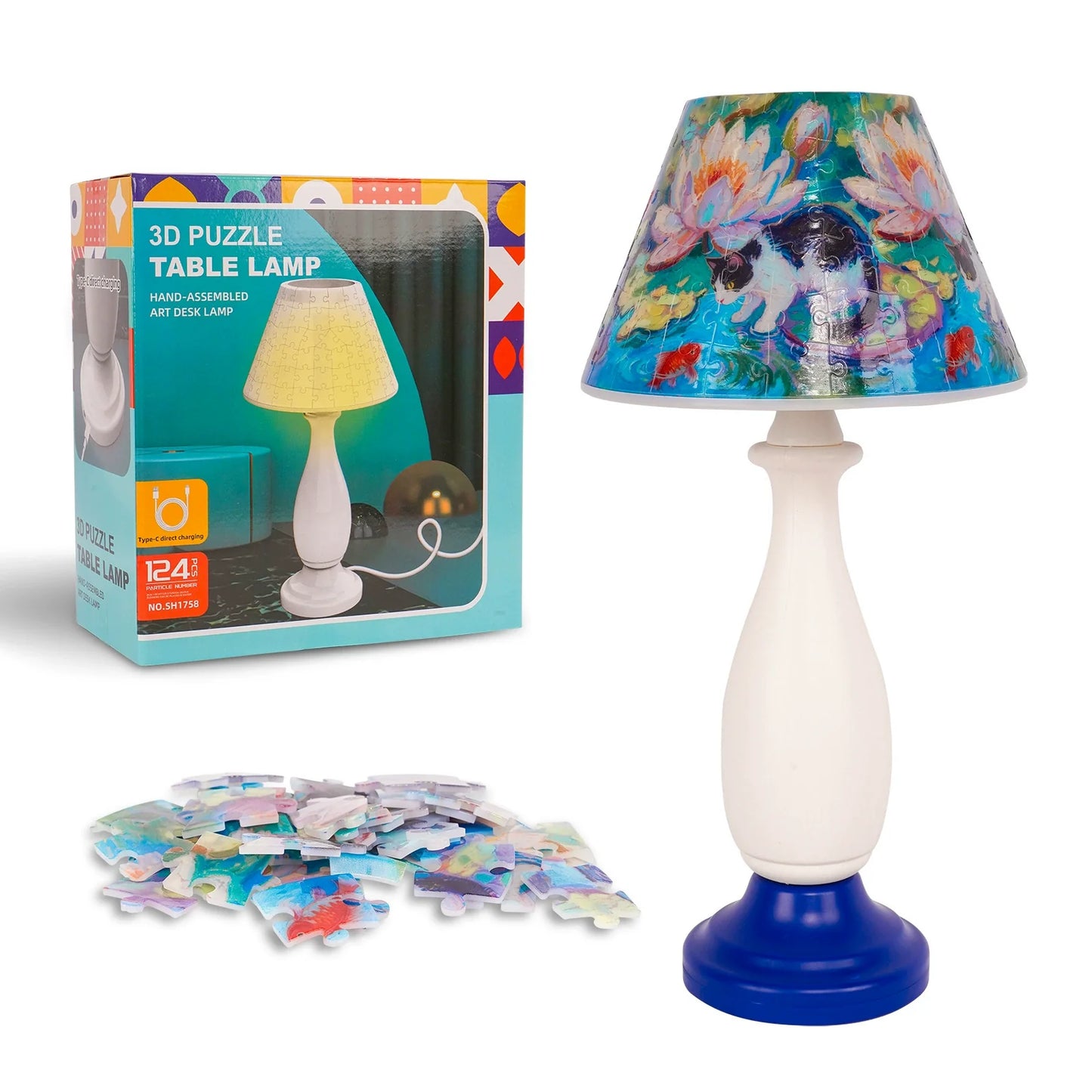 Nordic Minimalist Remote Dimmable Table Lamp