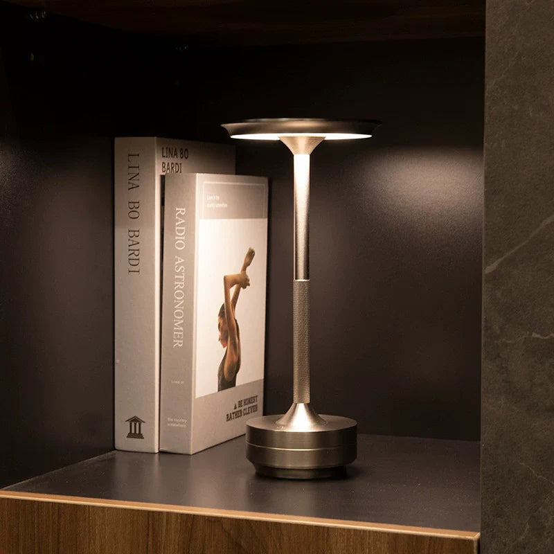Vintage Industrial USB Rechargeable Table Lamp