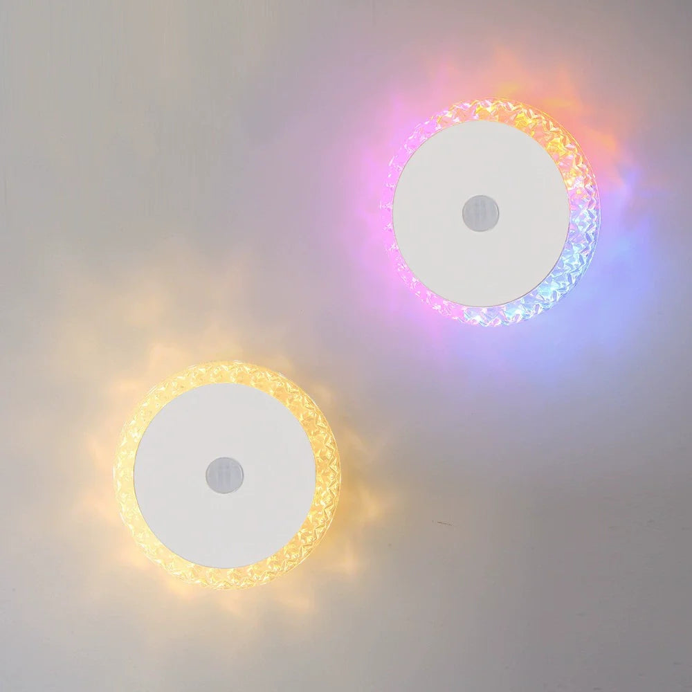 Rechargeable Motion-Sensing Wall Lamp - Modern Bedside Ambient Light