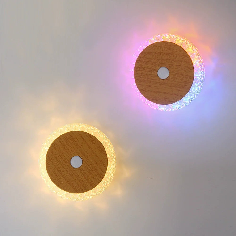 Rechargeable Motion-Sensing Wall Lamp - Modern Bedside Ambient Light