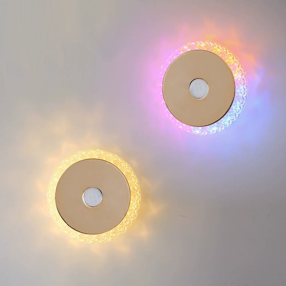 Rechargeable Motion-Sensing Wall Lamp - Modern Bedside Ambient Light