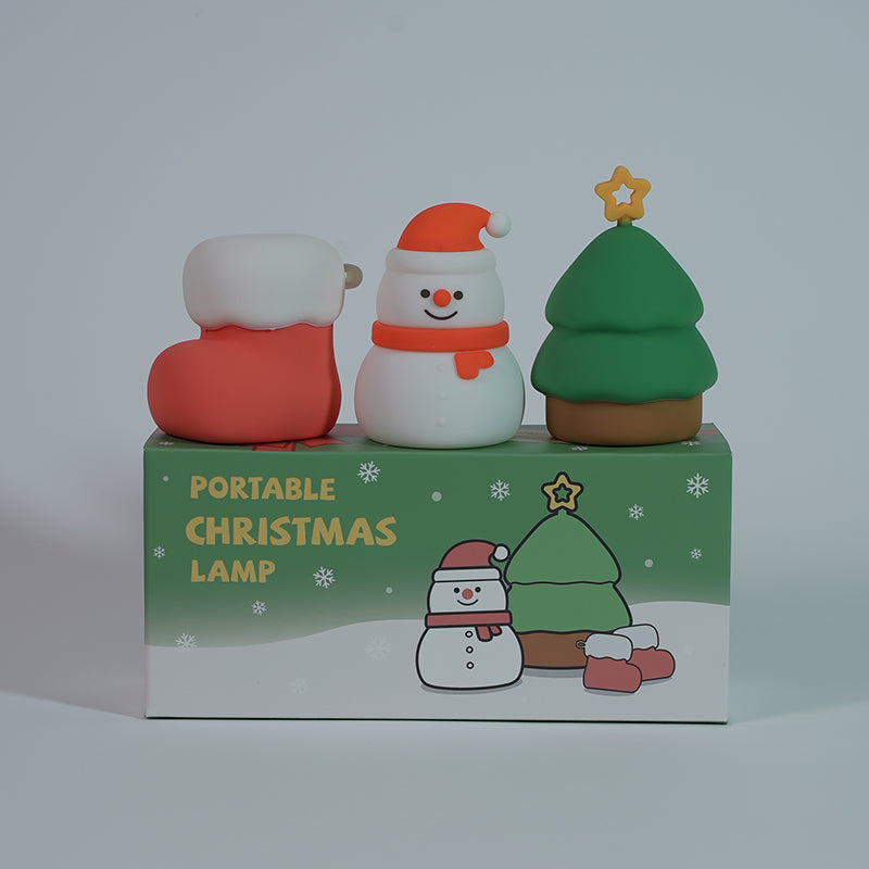 Snowman LED Night Light - Festive Holiday Decor