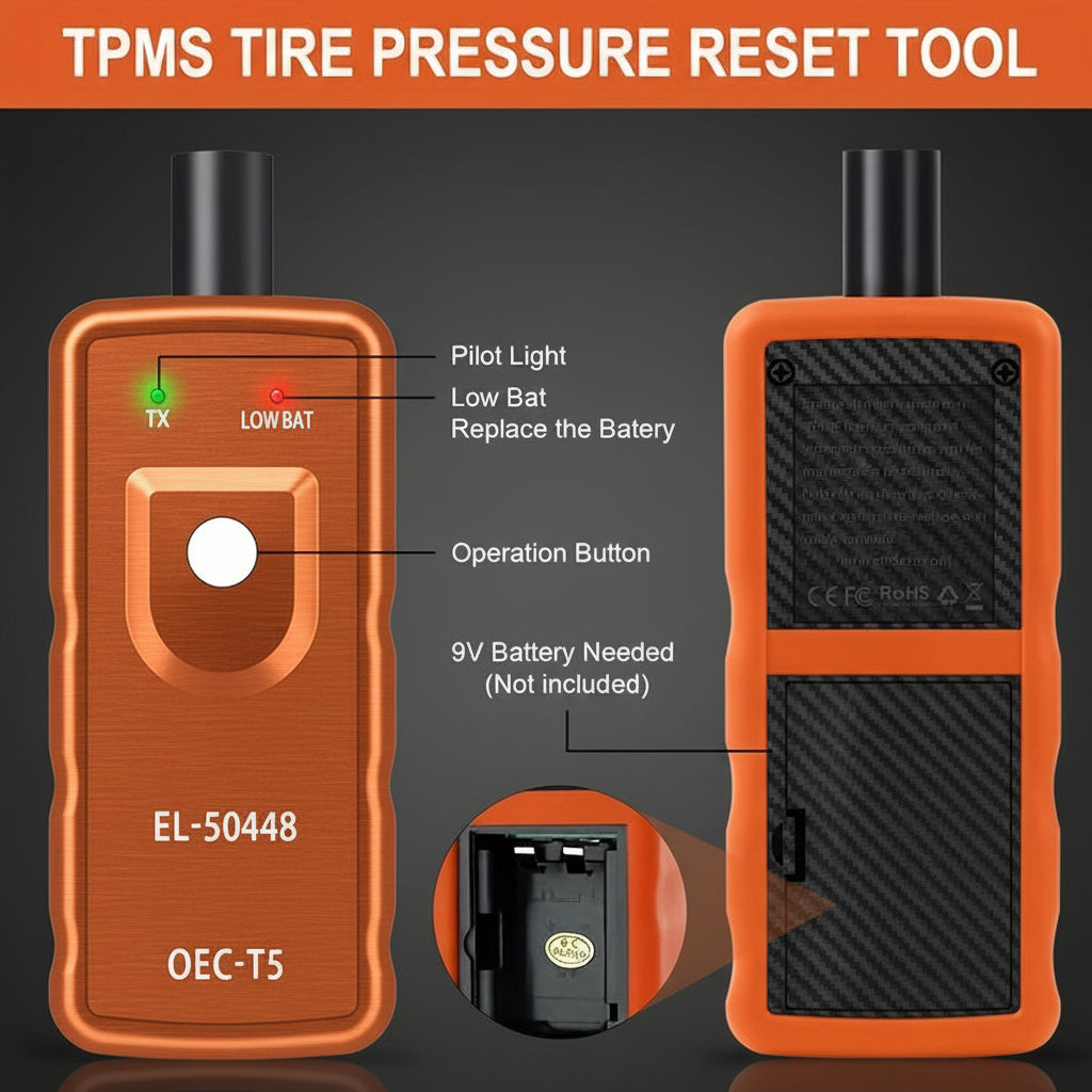 Wireless TPMS Reset Tool for GM Vehicles