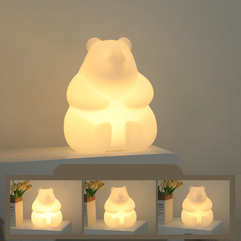 Contemporary PE LED Table Lamp for Living Room