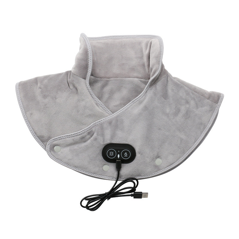 Electric Neck and Shoulder Heating Pad with Vibration Massage