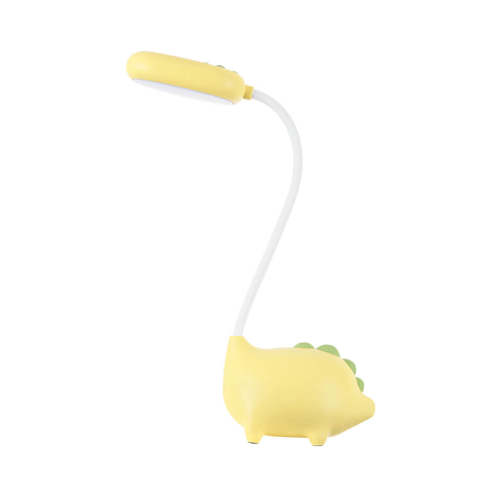 Rechargeable LED Desk Lamp with Cartoon Dinosaur Design