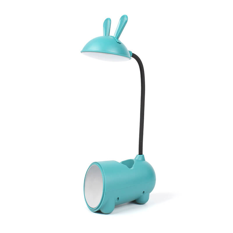 Cute LED Desk Lamp with Pen Holder and USB Connection