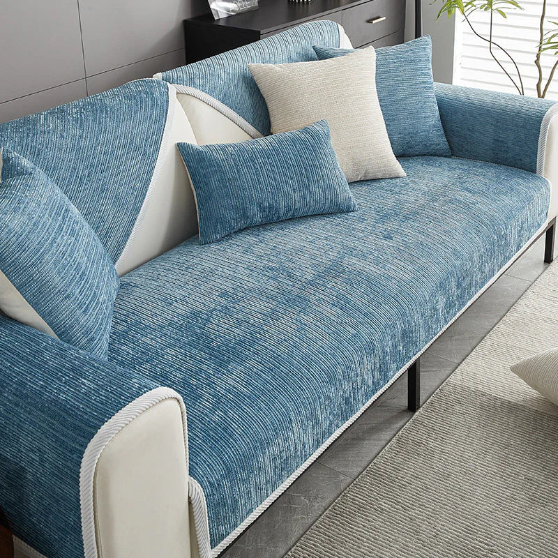 Scratch Resistant Recyclable Sofa Cover - Machine Washable Pet Protection