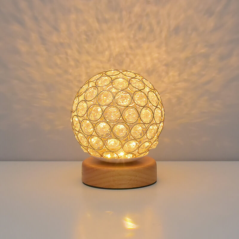 Rechargeable USB LED Table Lamp with Adjustable Brightness and Minimalist Design