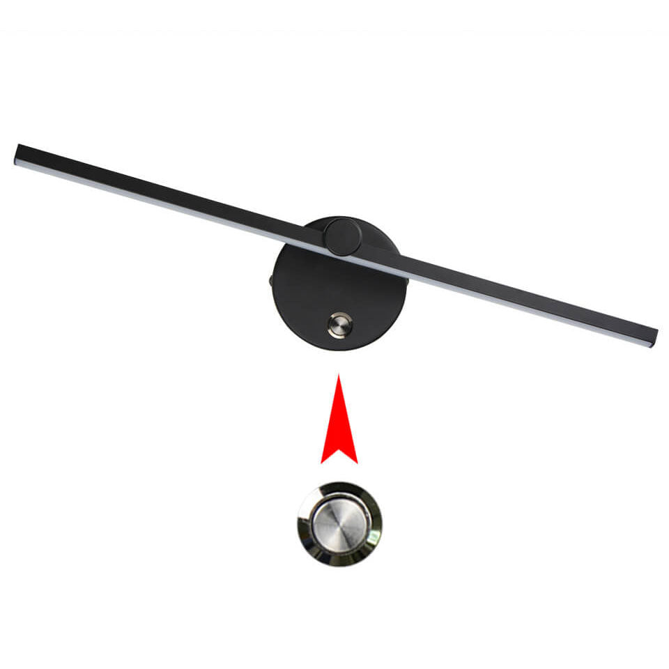 Aluminium Modern Wall Light with Integrated LED - Black, White, Gold Options
