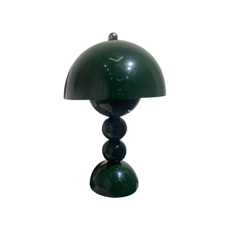 Modern Green Ceramic Table Lamp with Fabric Shade – 1 Light for Bedroom or Office