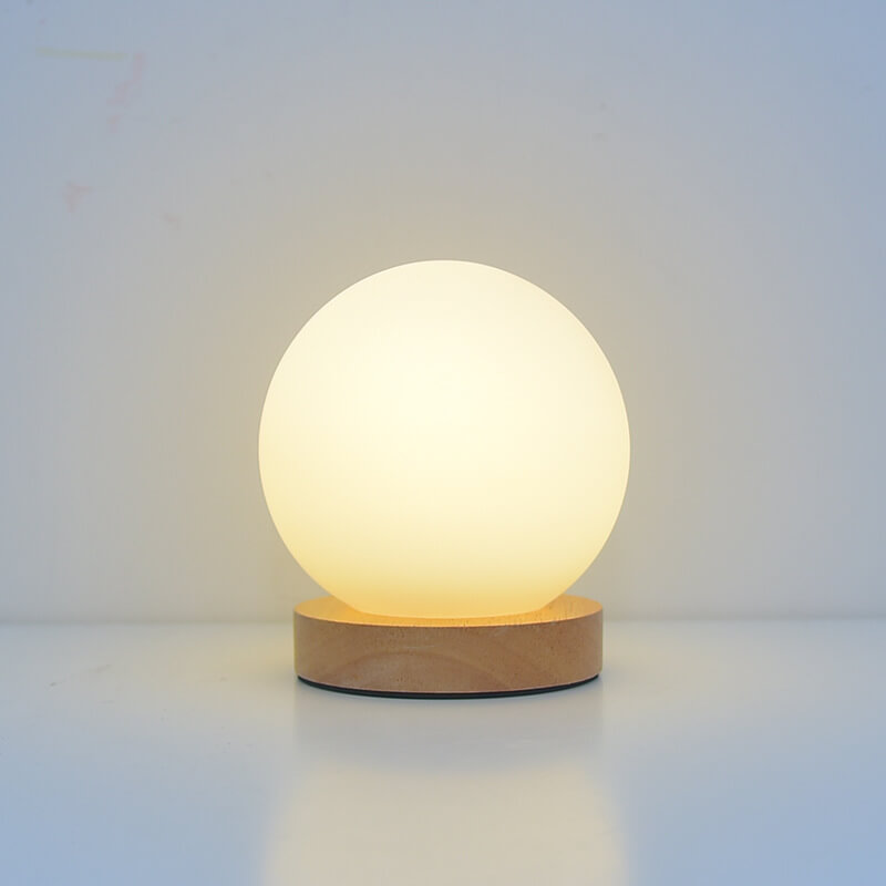 Rechargeable USB LED Night Light Table Lamp - Modern Minimalist Design