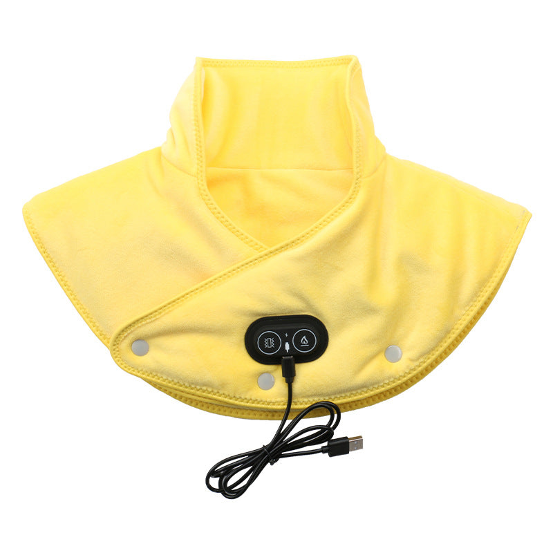 Electric Neck and Shoulder Heating Pad with Vibration Massage