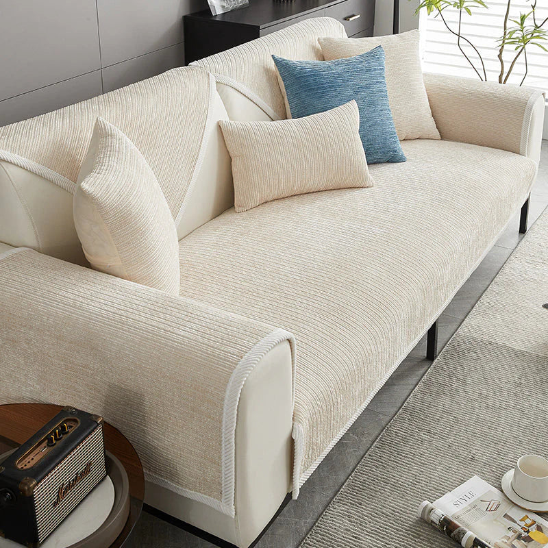 Scratch Resistant Recyclable Sofa Cover - Machine Washable Pet Protection