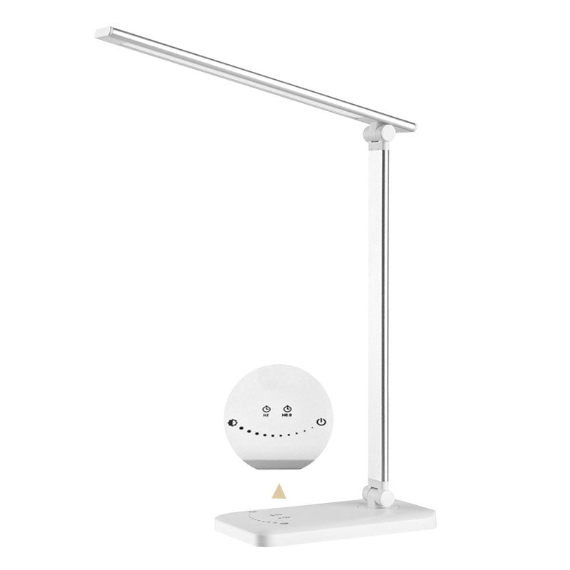 Minimalistic USB LED Desk Lamp - Collapsible Aluminum Design