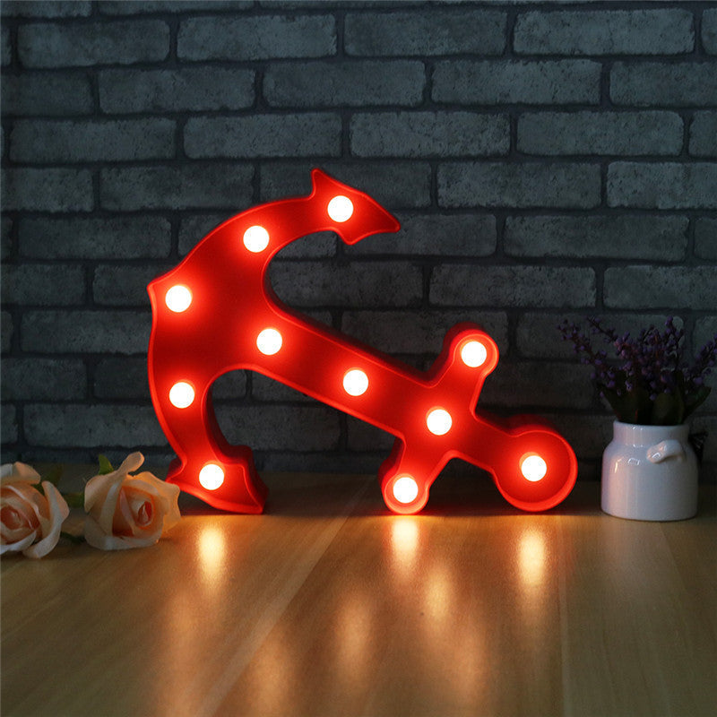 Scandinavian Modern LED Wall Sconce Lamp in Blue or Red