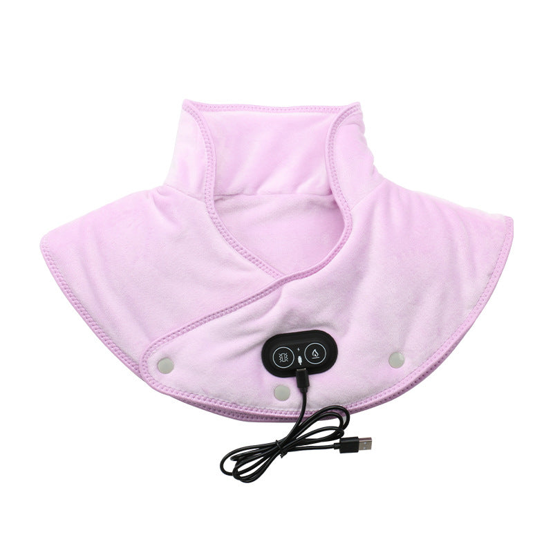 Electric Neck and Shoulder Heating Pad with Vibration Massage