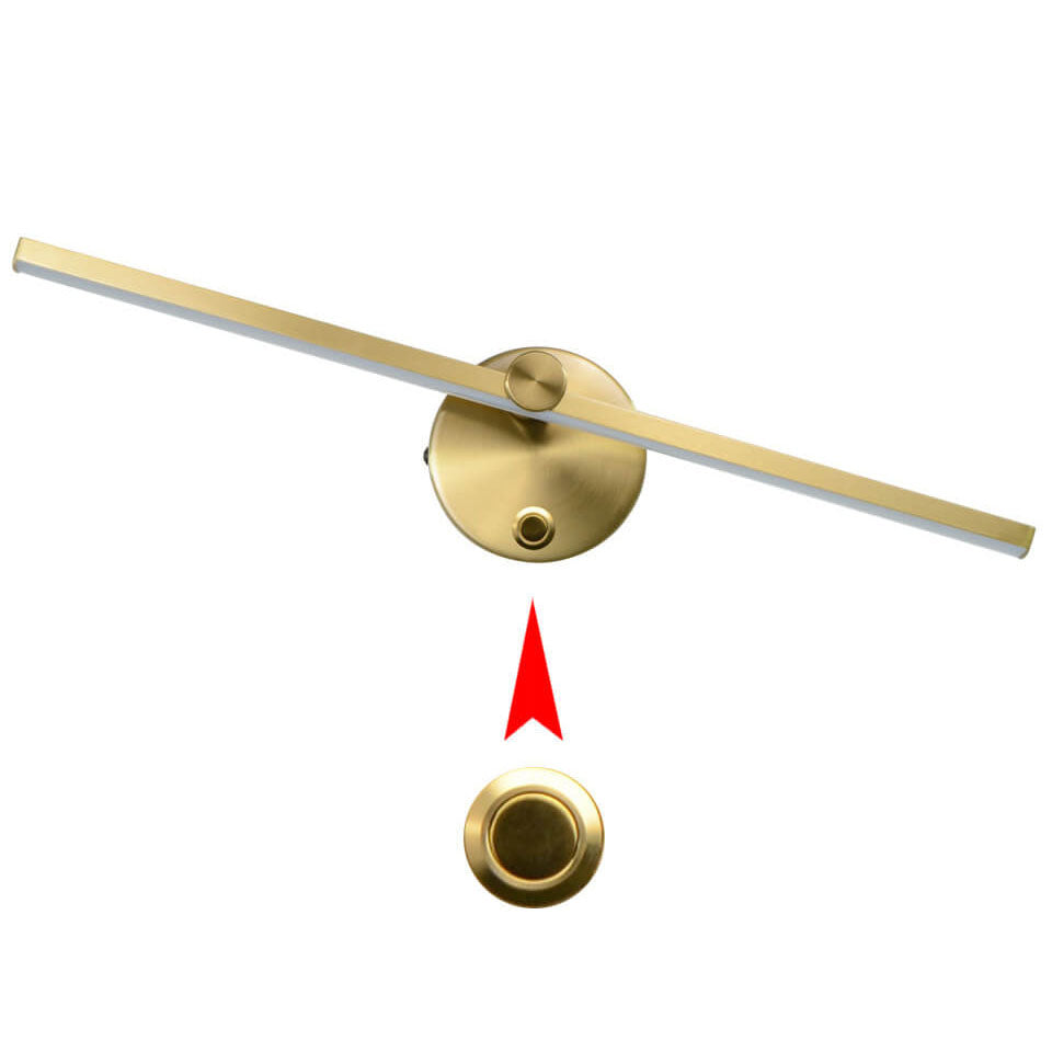 Aluminium Modern Wall Light with Integrated LED - Black, White, Gold Options