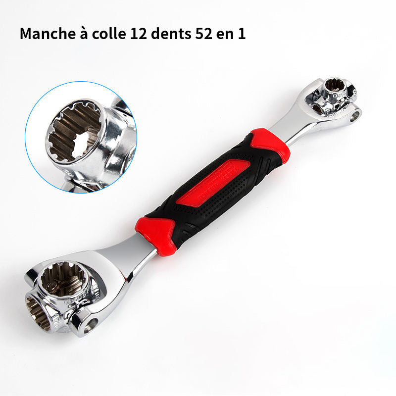 52-in-1 Universal Rotating Socket Wrench
