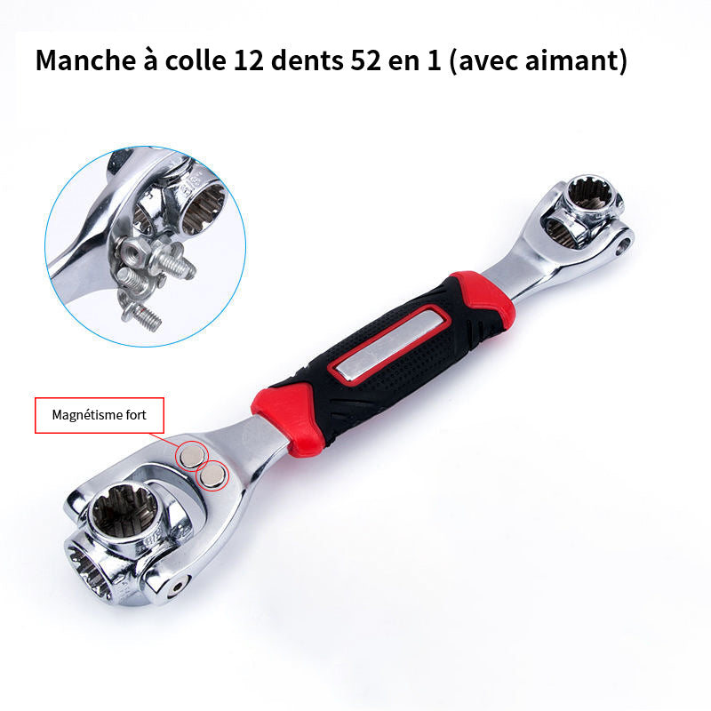 52-in-1 Universal Rotating Socket Wrench
