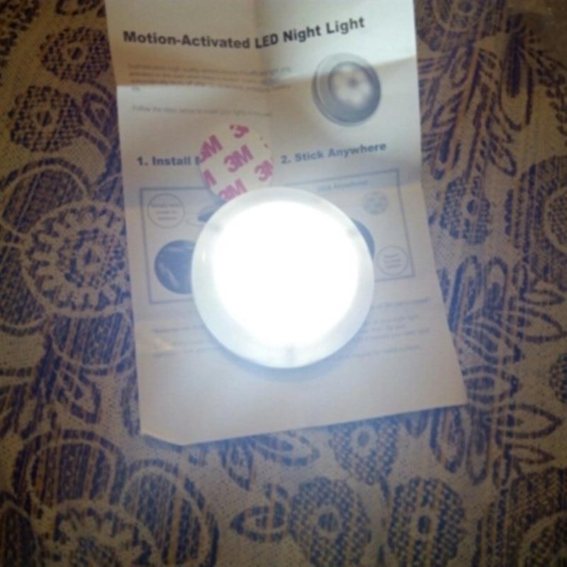 Wireless Motion Sensor LED Night Light with 6 LEDs