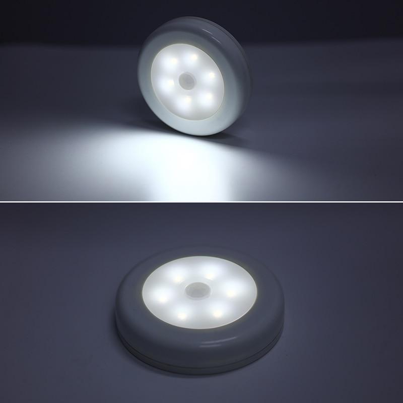 Wireless Motion Sensor LED Night Light with 6 LEDs