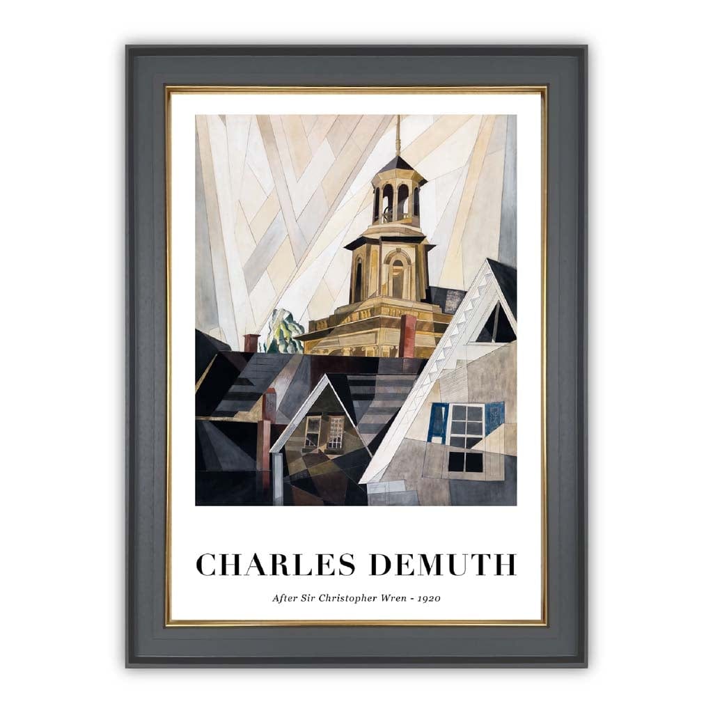 Digitally Restored Art Print Inspired by Christopher Wren