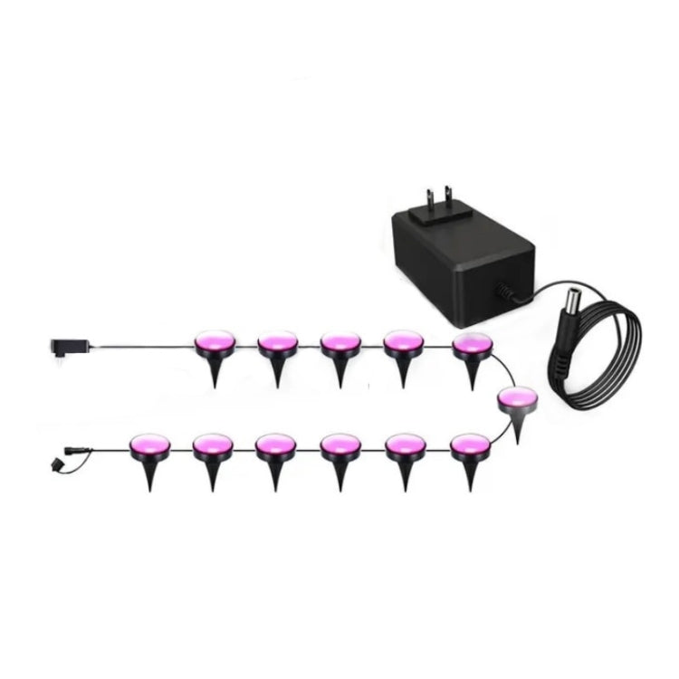 Outdoor Smart RGB Garden Lights with APP Control and Music Sync