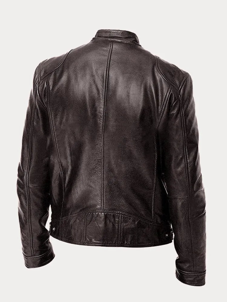 Daniel | Casual Leather Jacket for Men