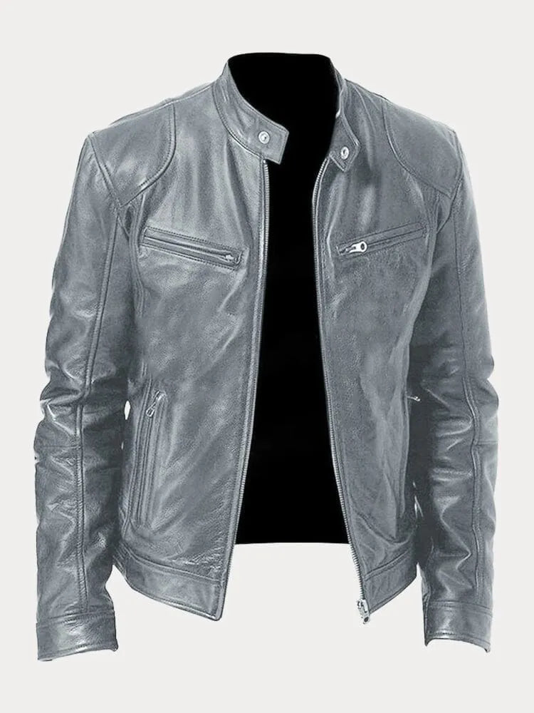 Daniel | Casual Leather Jacket for Men
