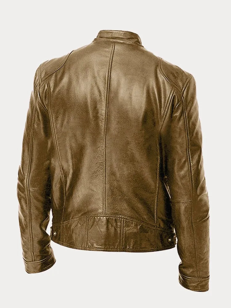 Daniel | Casual Leather Jacket for Men