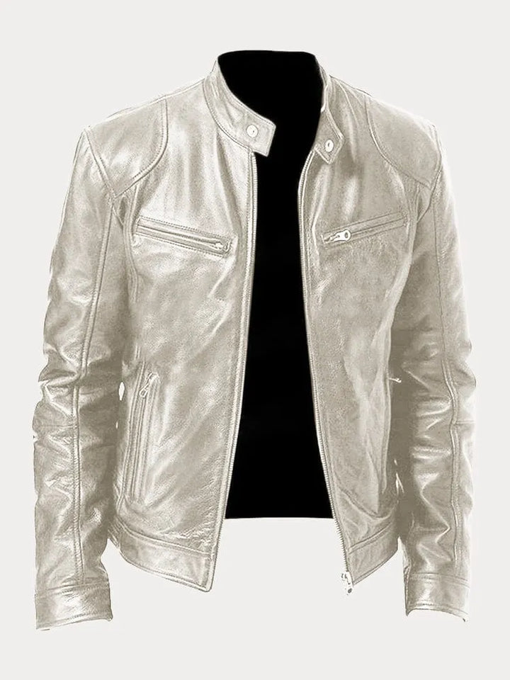 Daniel | Casual Leather Jacket for Men