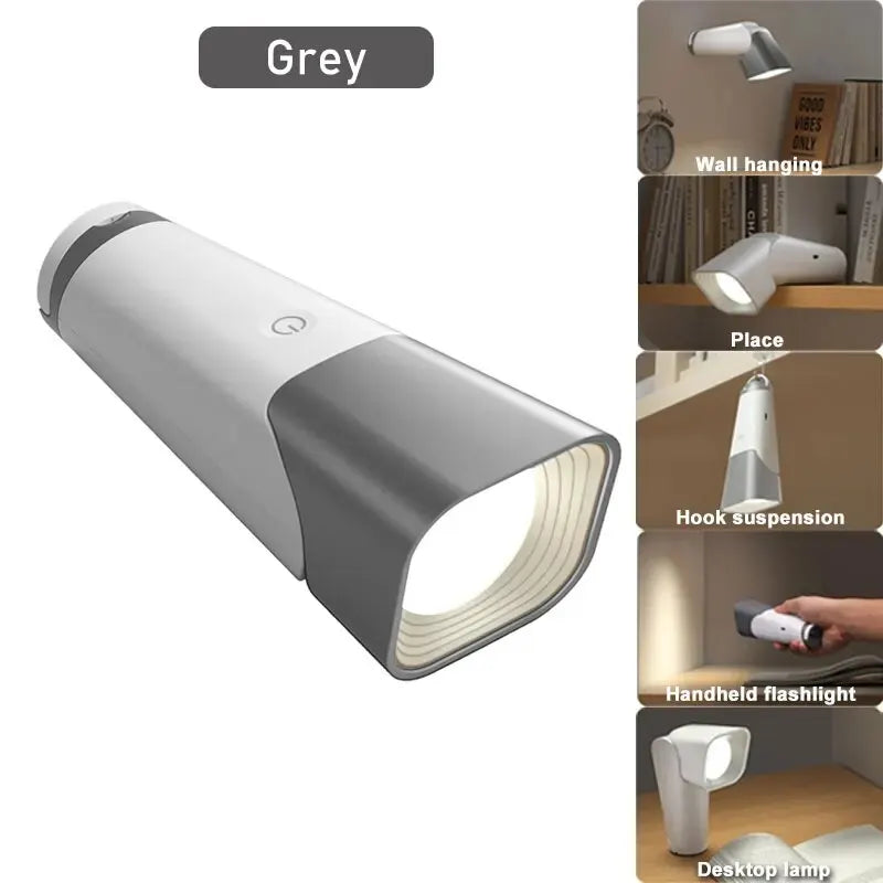 Wall-Mountable LED Night Light with Motion Sensor and Rechargeable Battery