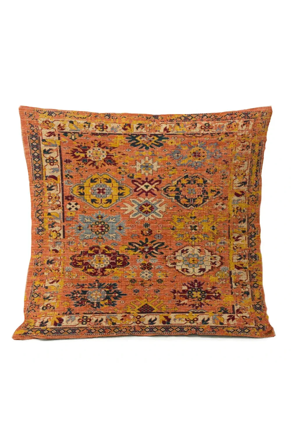 Ethnic Tribal Cotton-Linen Pillowcase