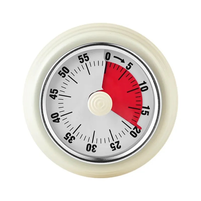 Magnetic 60-Minute Kitchen Timer in Bold Colors