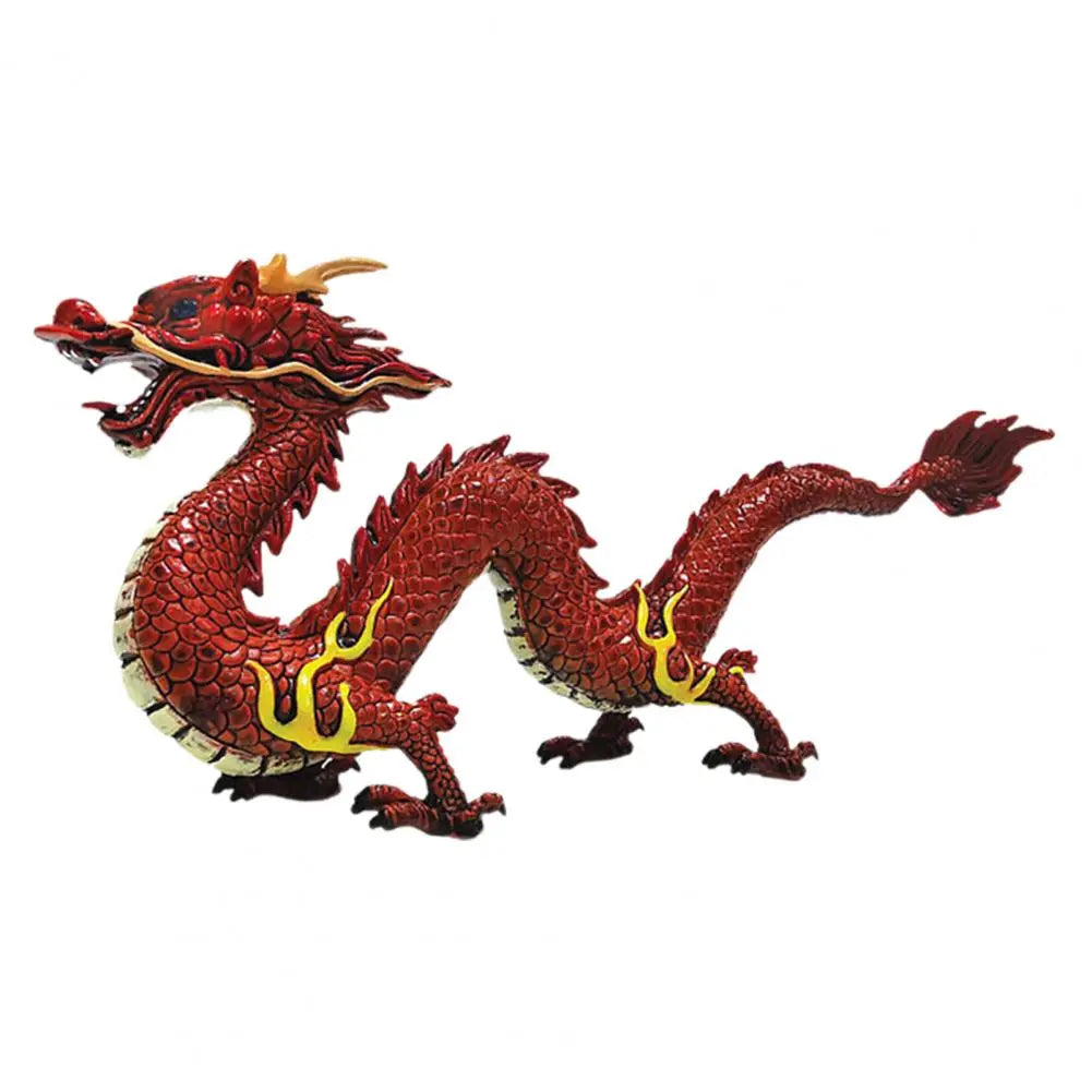 Chinese Dragon Feng Shui Sculpture in PVC