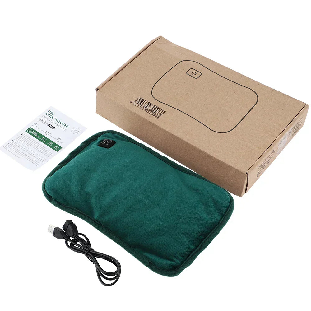 Portable USB Rechargeable Heating Pad for Cozy Comfort