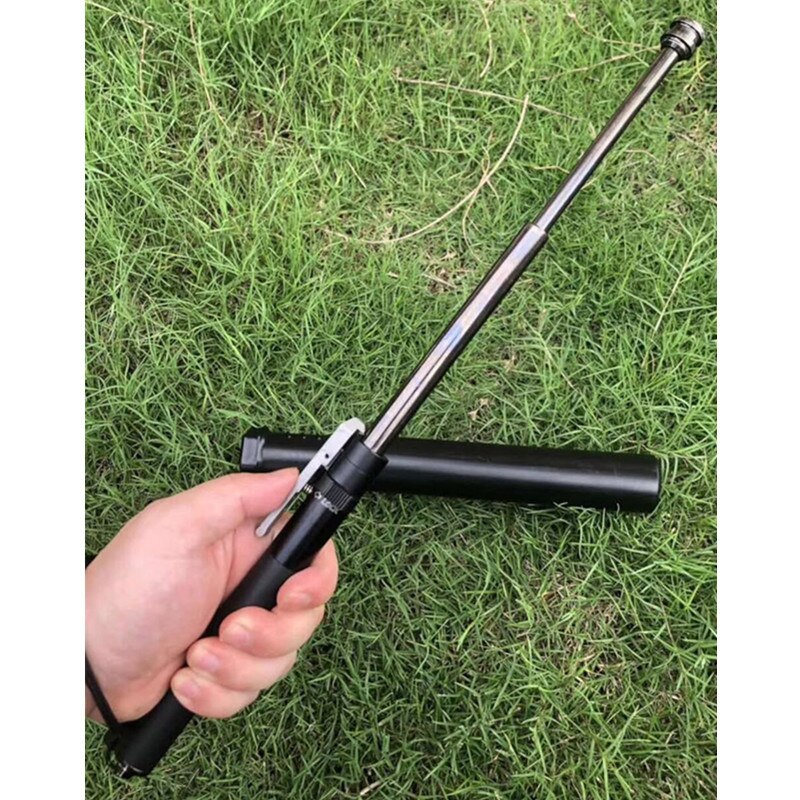 Extendable Self-Defense Stick with Ergonomic Grip