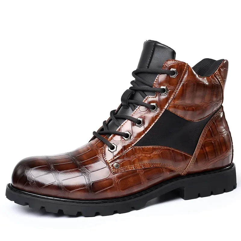 Rendall | Elegant Orthopedic Ankle Boots with Distinctive Design