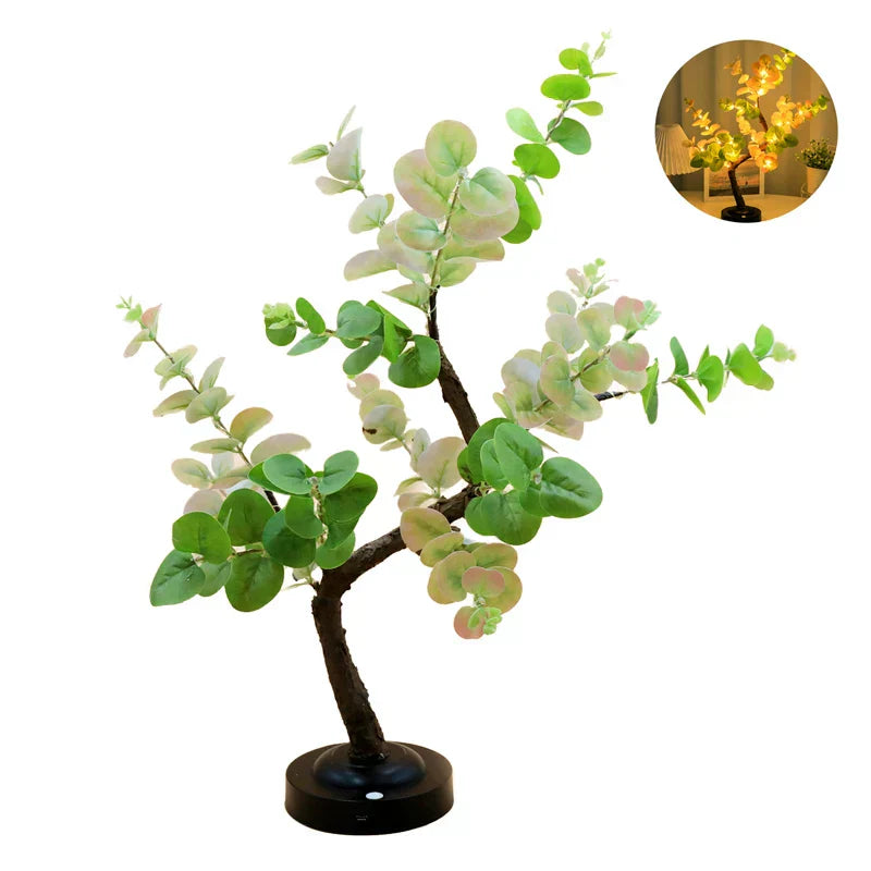 Tree Lamp with Removable Base and Soft Illumination